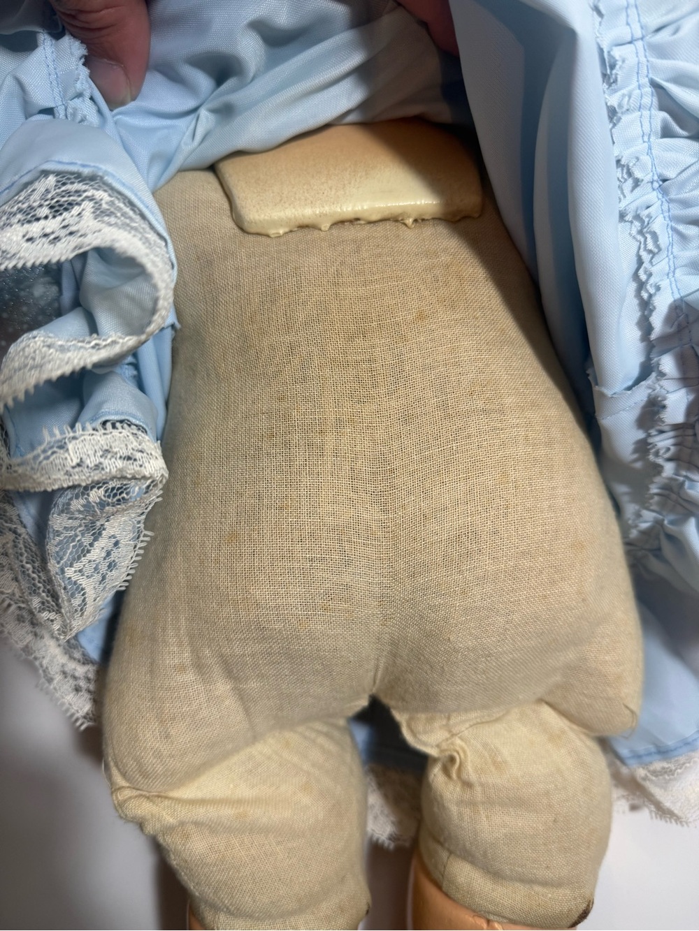 ANTIQUE DEE & CEE CANADA COMPOSITION & CLOTH LARGE 20” BABY - Picture 4 of 9